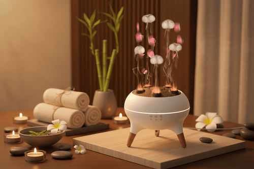 Diffuseur Méduse + 6 Huiles Offertes - douceur - interieur.fr