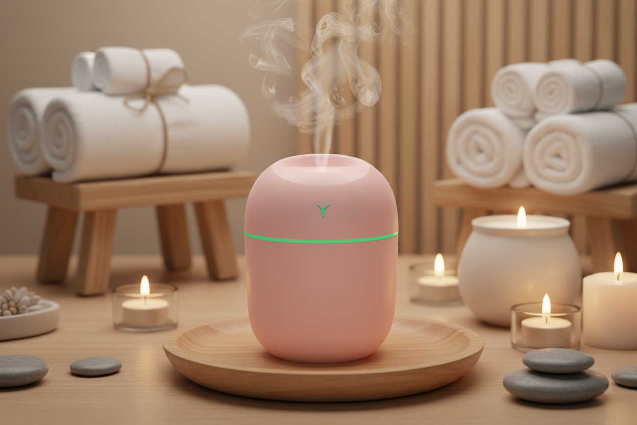 Mini Diffuseur d'Huiles Essentielles USB - Nomade & Silencieux